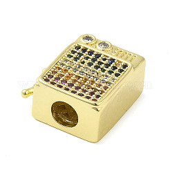 Стойки обшивки латунь кубического циркония европейский шариков KK-Q784-39G