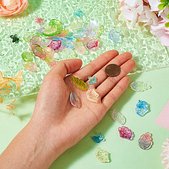 100 шт. 20 подвески из прозрачного стекла&nbsp;GLAA-TA0002-07