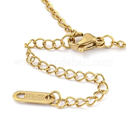 Изготовление браслетов из цепей из нержавеющей стали 304&nbsp;LS-AJEW-P119-01G