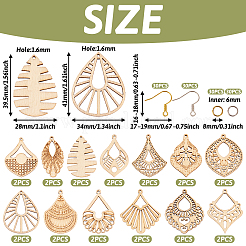 Набор для изготовления геометрических сережек своими руками DIY-TA0005-57