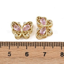 Многожильные звенья из латуни с паве из кубического циркония ZIRC-F145-03G-02