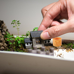 14 шт. 7 миниатюрных украшения для цветочных горшков из смолы&nbsp;AJEW-FH0007-26