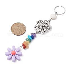 Брелки из цветочной смолы KEYC-JKC00556-04