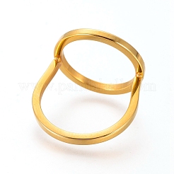 Кольца из нержавеющей стали 304&nbsp;RJEW-L091-06-G-17mm