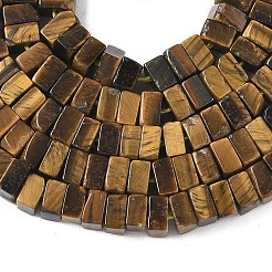 Природных тигровый глаз бисер нитей G-A280-C03-01