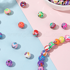 Бусины из полимерной глины &nbsp;CLAY-PA0001-08A