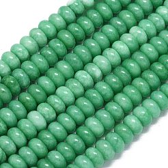 Натуральный Malaysia нефритовые бусы пряди&nbsp;G-B165-G01-6x10mm-01