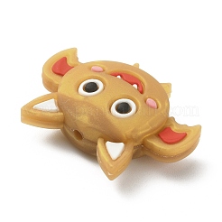 Хэллоуин тема пищевой экологически чистые силиконовые бусины&nbsp;LS-SIL-WH0006-10D-05