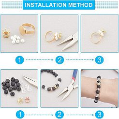 Латунные микро проложить класса AAA кубического циркония бусы ZIRC-NB0001-48