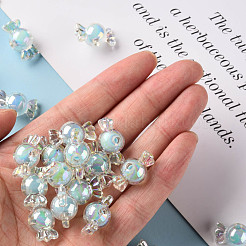 Прозрачные акриловые бусины TACR-S152-13B-A07