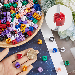 270 шт. 9-х цветные пластиковые маркеры размеров одежды и брюк&nbsp;KY-GF0001-58