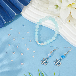 80 шт. 4 стиля 304 нержавеющая сталь разделительные бусины&nbsp;STAS-BBC0008-28P