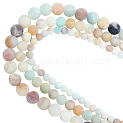 3 нити 3 стиля натуральные цветочные бусины из амазонита нити G-PA0001-42