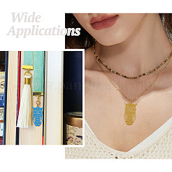 40 шт. филигранные подвески из нержавеющей стали 430 и 201 STAS-TA0001-98