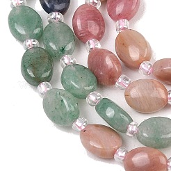 Нити из вишневого кварцевого стекла&nbsp;G-Z135-A12