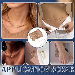 Цепи из скрепок из нержавеющей стали 304 длиной 5 м&nbsp;CHS-UN0001-38