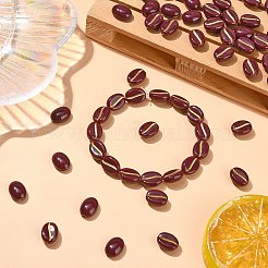 Акриловые кофейные бусины&nbsp;DIY-CJC0006-11