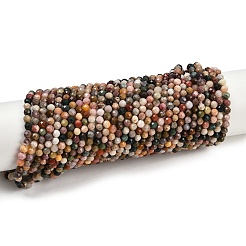 Бусы из натурального алашанского агата&nbsp;G-C181-B05-03