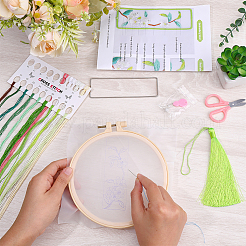 Стартовый набор для вышивки закладок своими руками&nbsp;DIY-WH20816-004C