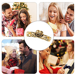 20 шт. изогнутые трубчатые бусины из сплава в тибетском стиле FIND-DC0002-41