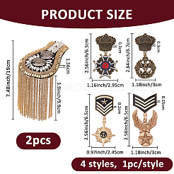 Булавка на лацкан из цинкового сплава&nbsp;JEWB-FH0002-17