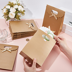 Прямоугольные бумажные подарочные пакеты CARB-WH0017-14A-02