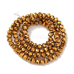 Гальванизируйте прозрачное стекло бисер нитей&nbsp;EGLA-A034-T4mm-UA01