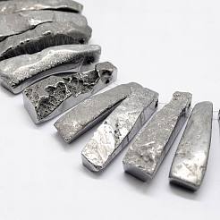 Гальванические нити шарик натуральный и окрашенный агат&nbsp;G-N0169-001C