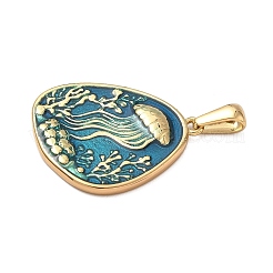 Подвески из нержавеющей стали 304 с эмалью&nbsp;STAS-A092-02F-G