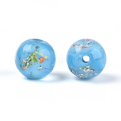 Ручной работы бусины фольги LAMP-T021-31D