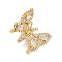 Латунные микро проложить кубического циркония подвески&nbsp;KK-H526-05G-03