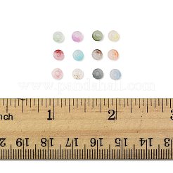 2400 шт. 12-х цветные матовые стеклянные бусины FGLA-FS0001-02