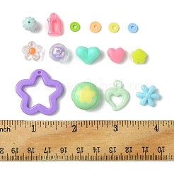 Наборы фурнитуры для изготовления ювелирных изделий своими руками из бусинок из акрила и полимерной глины DIY-FS0006-86