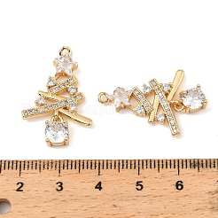 Латунные микро проложить кубического циркония подвески KK-C155-18G-01