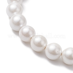 Летние пляжные браслеты с подвесками в виде ракушек и морских звезд BJEW-JB10485