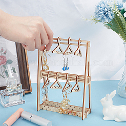 Вешалка для сережек из дерева&nbsp;EDIS-WH0021-17A