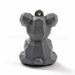 ПВХ граненые мультяшные подвески с изображением коалы FIND-B002-11