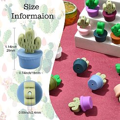 21шт 21 цвета силиконовые фокусные бусины&nbsp;SIL-CJ0002-03