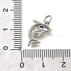 Латунные микро проложить кубического циркония подвески&nbsp;KK-Z093-03P