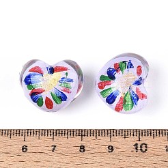 Прозрачные акриловые бусины ручной работы&nbsp;RESI-T057-85B