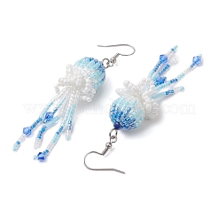 Подвески из стеклянных бусин ручной работы&nbsp;EJEW-MZ00248