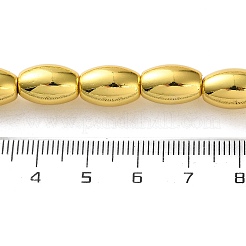 Гальванические нити синтетических магнитных гематитовых бусин&nbsp;G-Q1009-E02-8x12mm