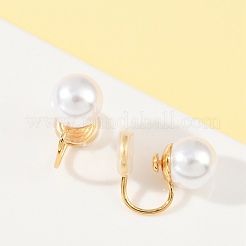 Серьги-манжеты из латуни EJEW-F376-02G