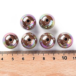 Непрозрачные акриловые бусины&nbsp;X1-MACR-S370-D16mm-A17