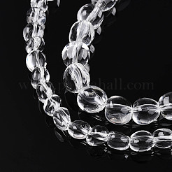 Природных кристаллов кварца бисер нитей G-N347-06