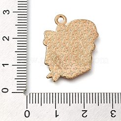 Новогодняя тема сплава эмали подвески ENAM-Q508-02C