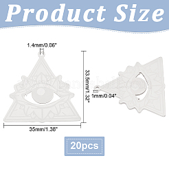 20 шт. подвески из нержавеющей стали 201 STAS-DC0010-77