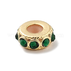 Латунные микро проложить кубического циркония бусы&nbsp;LS-KK-K361-03C-G