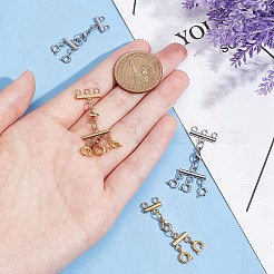 4 шт. 4 стиля многорядные карабины из нержавеющей стали 304&nbsp;FIND-AB00046