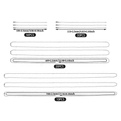4 стиль железных шариковых цепей для цепей ценников&nbsp;FIND-TA0006-11